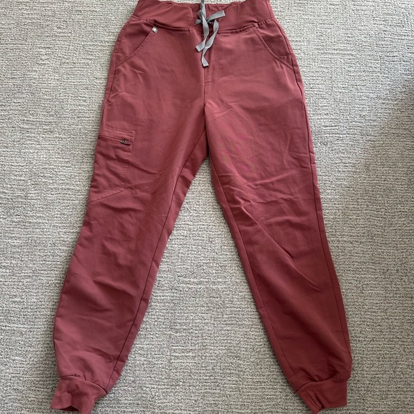 Mauve High Waisted Zamora Jogger Fig Scrubs - Picture 1 of 2